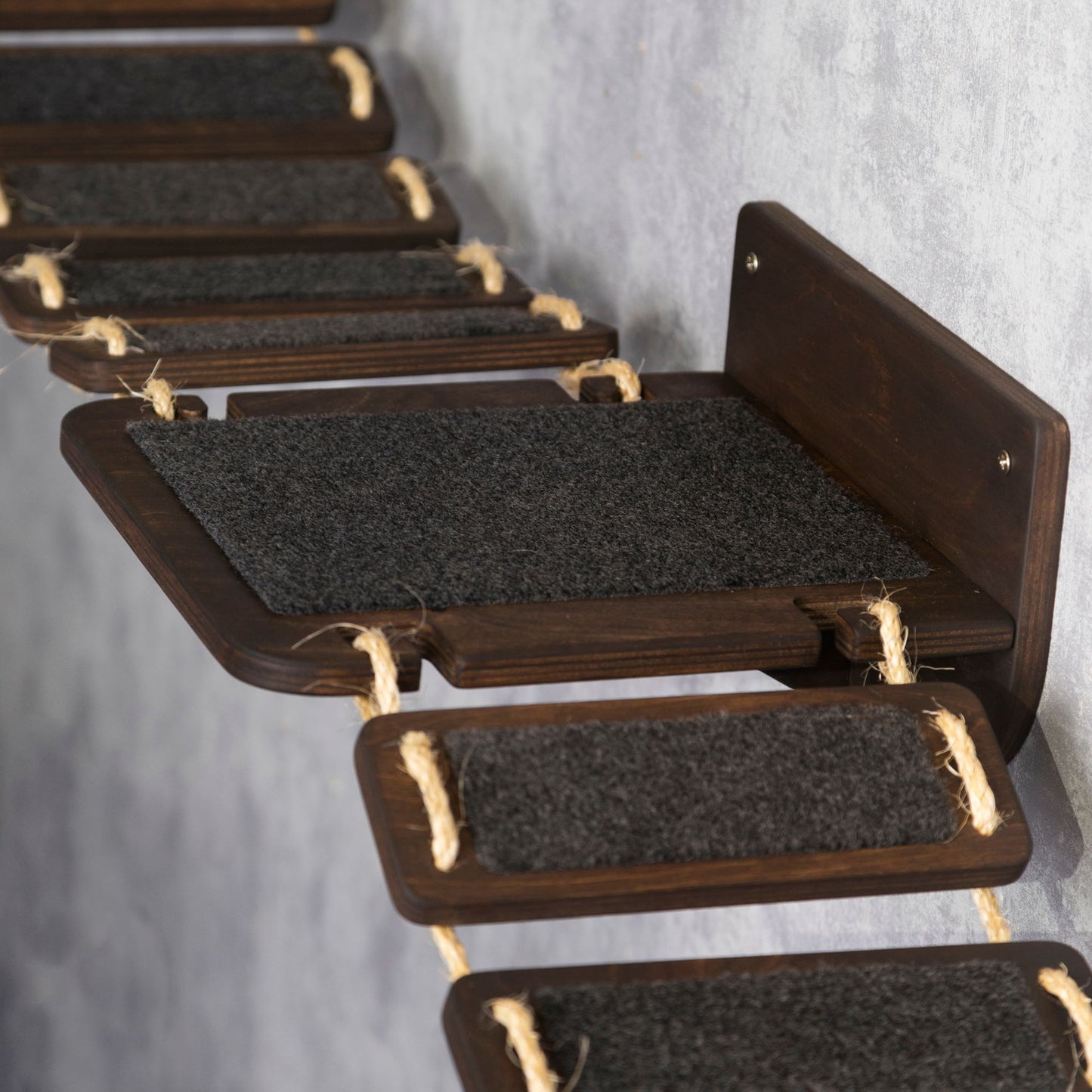 cat furniture, cat bridge, wall shelves, cat climbing wall, pet steps