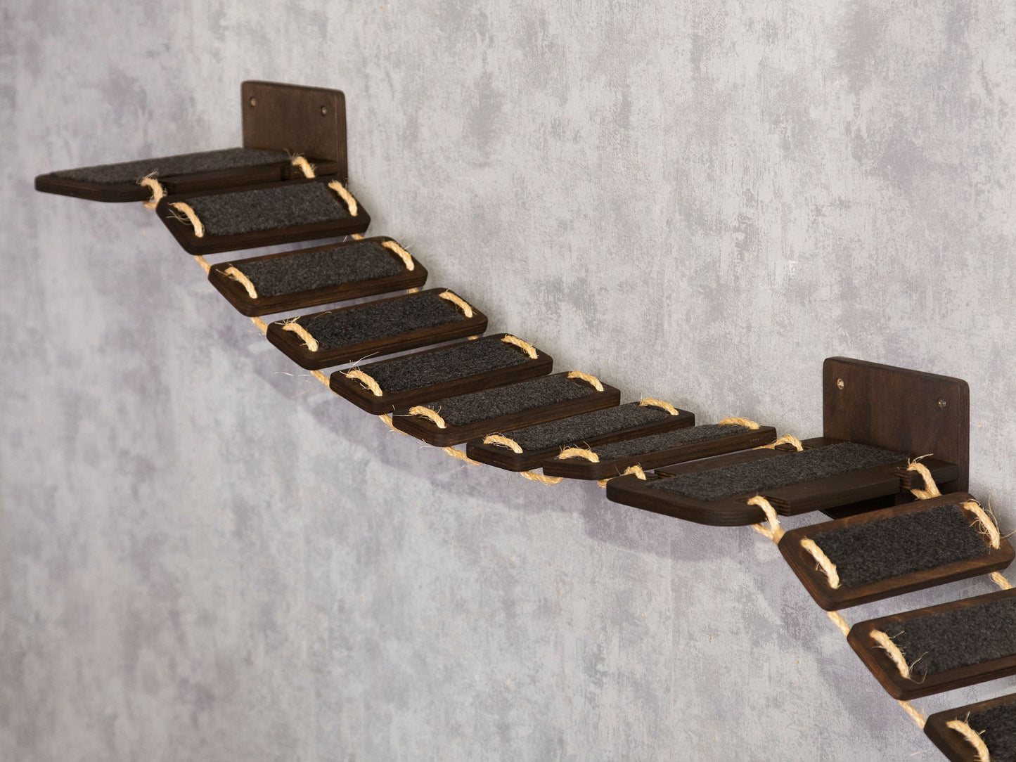 cat wall shelves, pet steps, cat climbing wall, ladder shelf, cat bridge