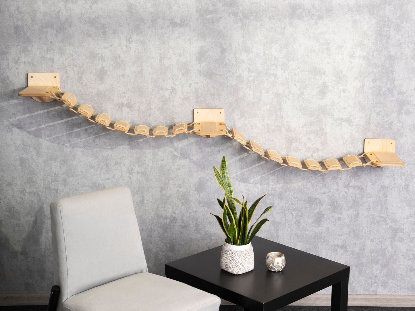 cat furniture wall - cat shelves for wall, cat bridge, pet steps, wall shelves