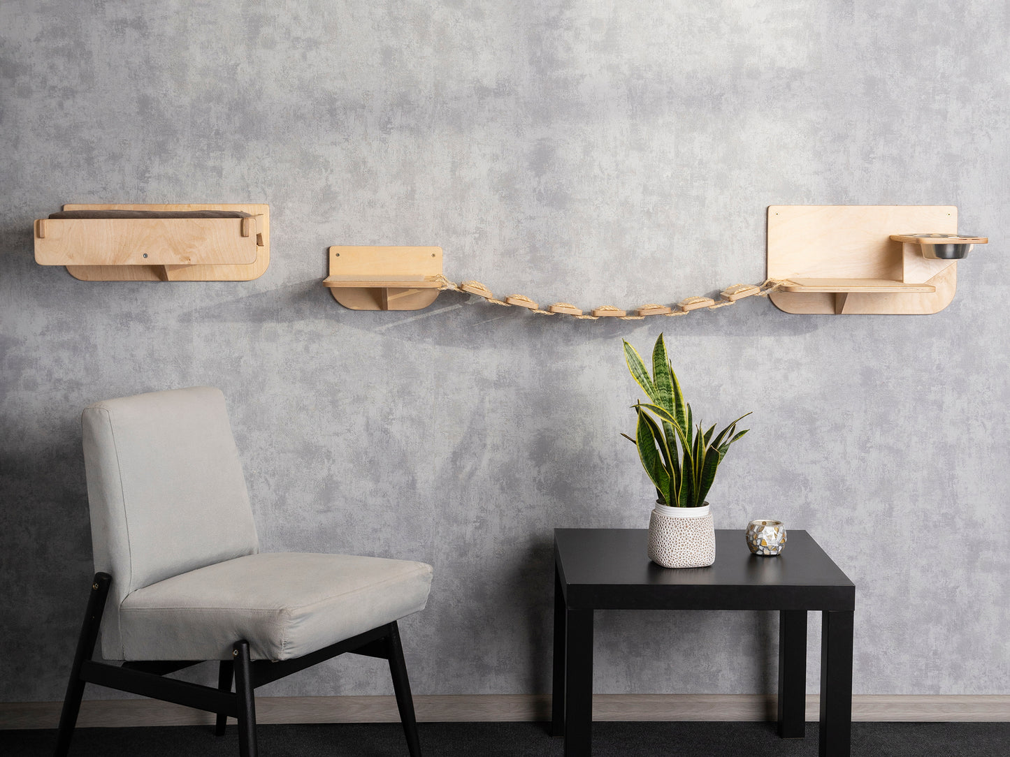 elevated cat bed, cat shelves for wall, slow feeder for cats, right bowl, color clear