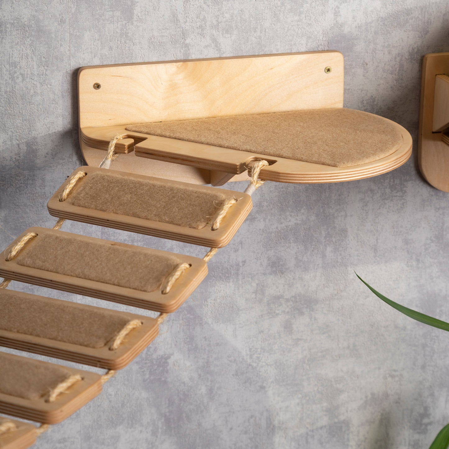 cat bridge, ladder shelf
