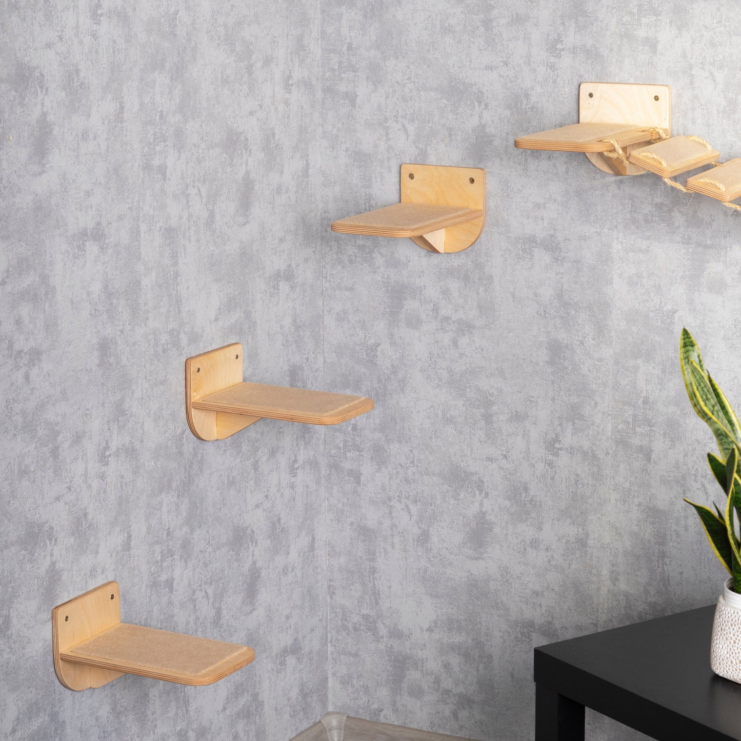 cat wall shelves for home pets, pet steps