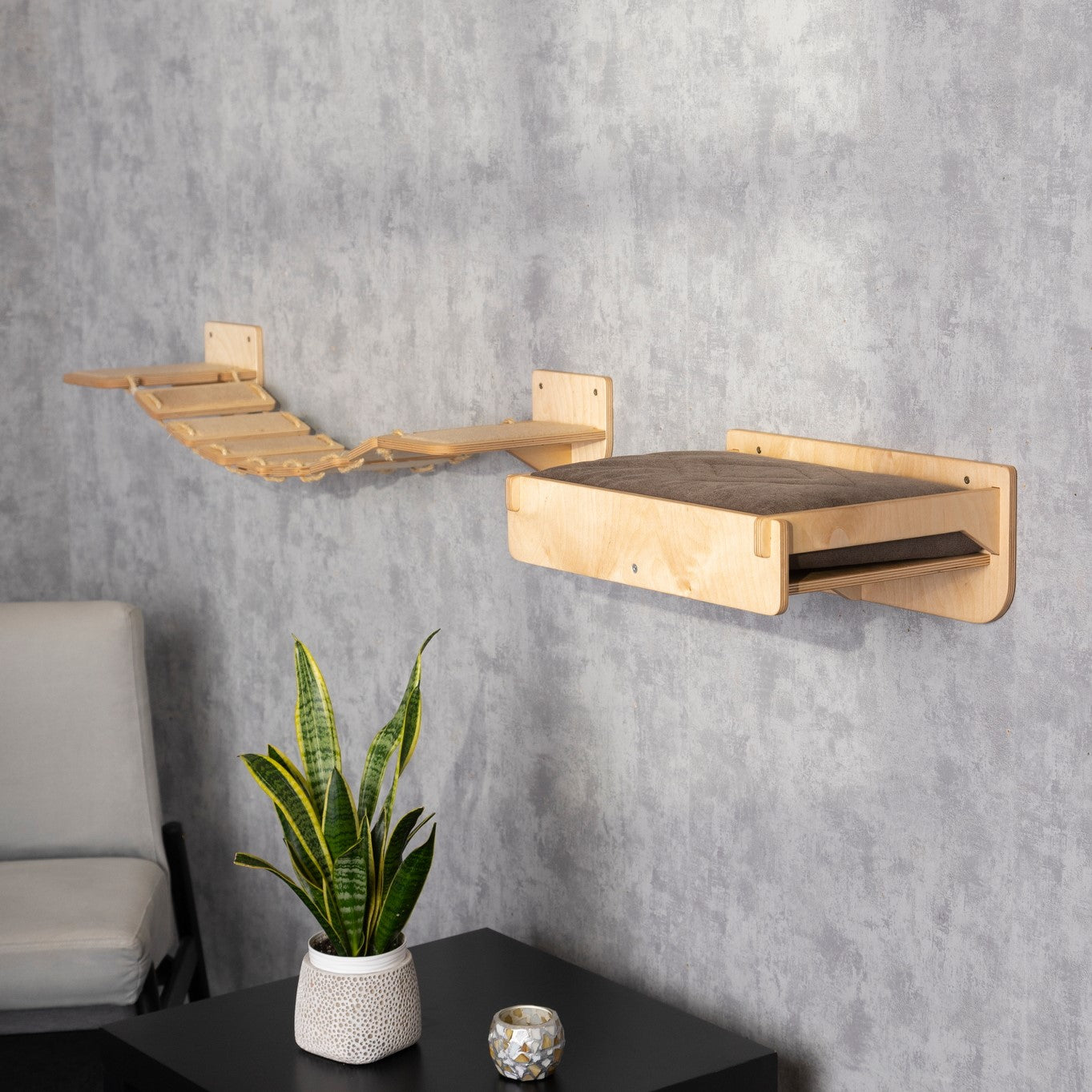 cat tower - cat bed, cat bridge