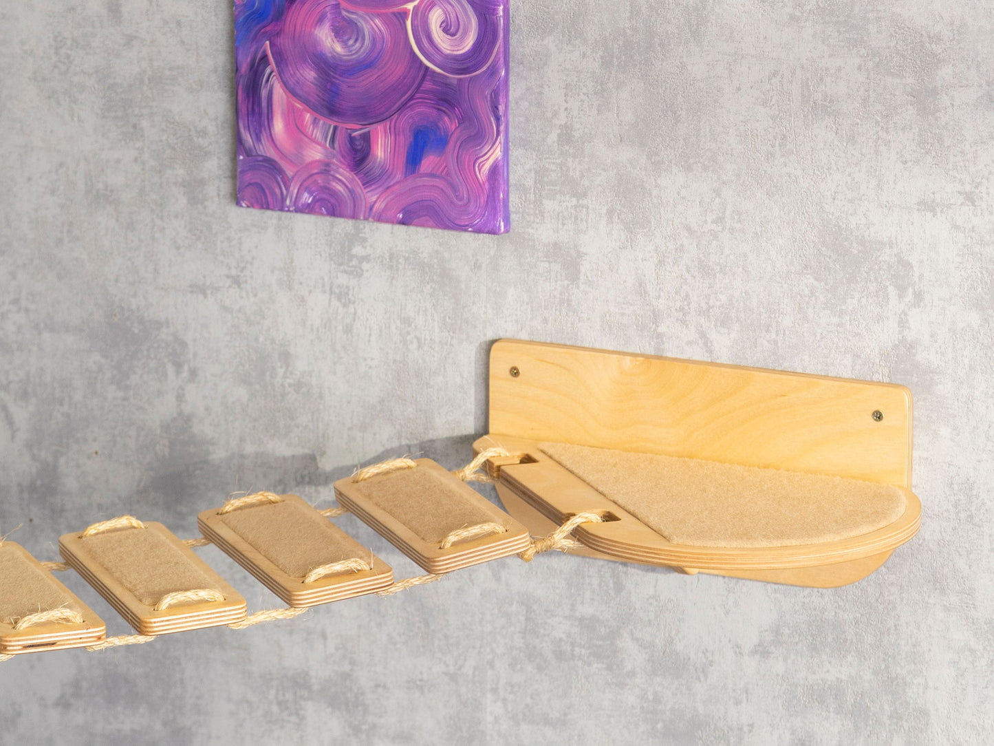 cat wall furniture - cat shelves, floating shelf, cat bridge
