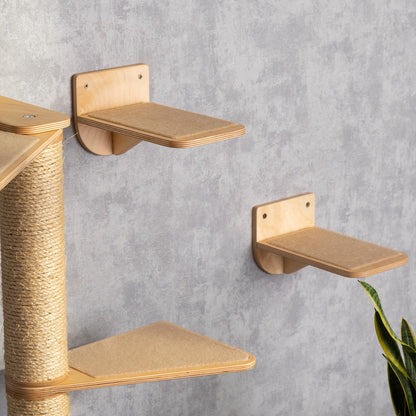 Innovative Cat Scratching Post with Climbing Steps - Provide Endless Fun for your Furry Friend