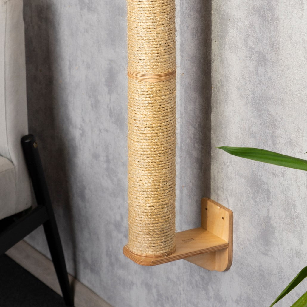 Premium Cat Scratching Post and Cozy Bed Combo - Ultimate Comfort for Your Feline Friend