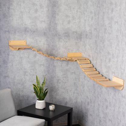 The best Cat gift our cat bridge with cat shelf