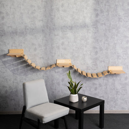 Perfect Perch: A Stylish Cat Bridge for Climbing and Relaxing