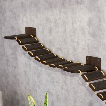 Handcrafted Cat Bridge for Playful Felines