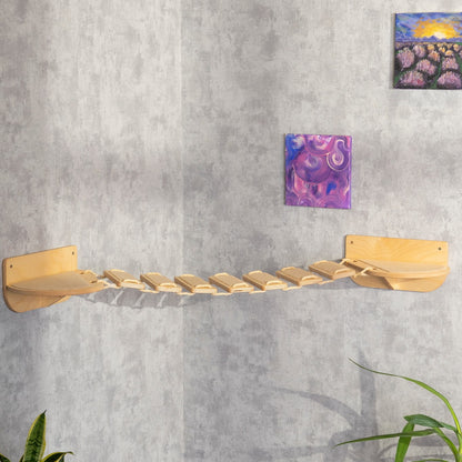 Unique Cat Corner Bridge - Enhance Your Kitty's Playtime and Décor