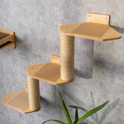 Multi-Level Cat Tree and Convenient Feeder - Perfect for Cat Lovers