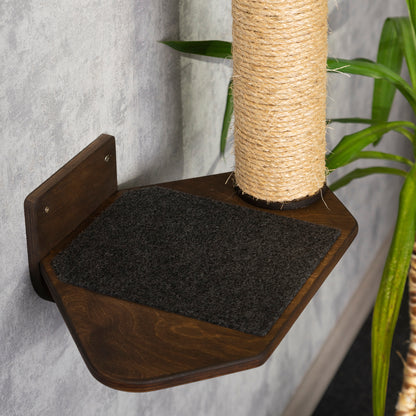 Stylish and Durable Cat Scratching Post - Perfect for Keeping your Feline Friend Happy and Healthy