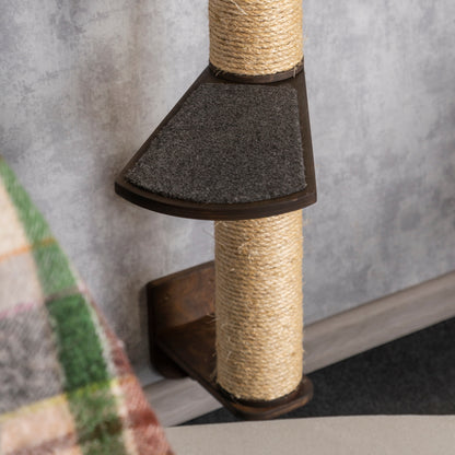 Stylish Cat Tree and Cat House Combo - Perfect Lounging Spot for Your Feline Friends