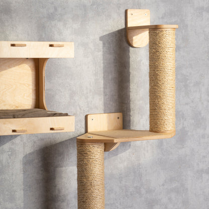 Luxurious Cat Tree and Cat House Set - Spoil Your Cat with the Ultimate Hideaway