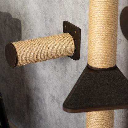 Ultimate Cat Play Haven: Cat Tree with Shelves and Sisal Steps