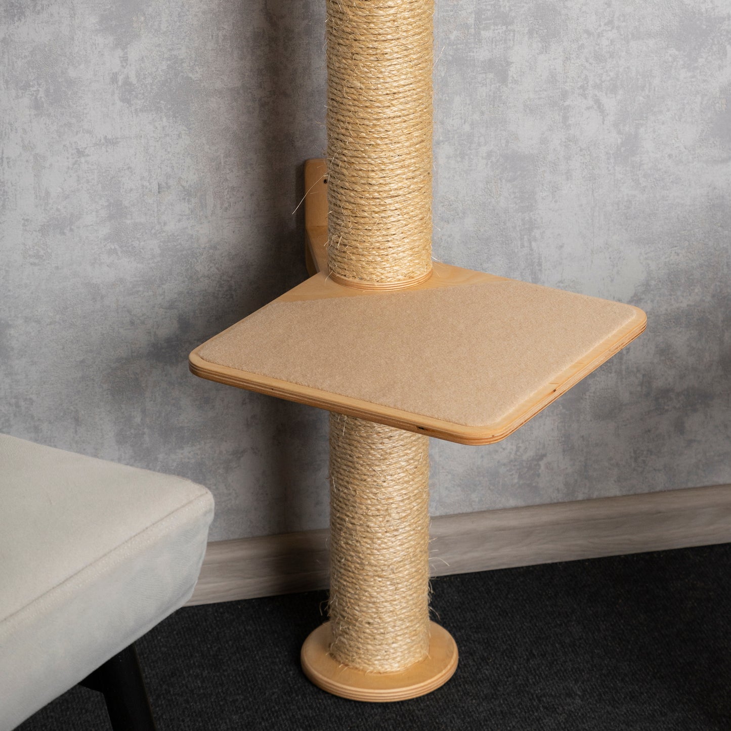 Multi-Level Cat Tree and Wall Mounted Shelves Set - Keeping Kitty Active and Content