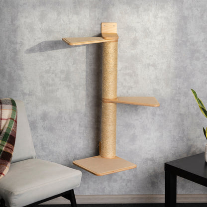 Premium Cat Scratching Post Tower with Built-in Cat Shelves - Ultimate Relaxation and Exercise Combo