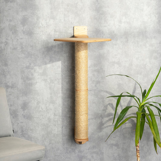 Cat Scratching Post with Built-In Cat Steps - Keep Your Feline Friend Happy and Active