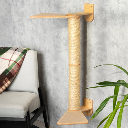 Innovative Cat Scratching Post with Climbing Steps - Provide Endless Fun for your Furry Friend