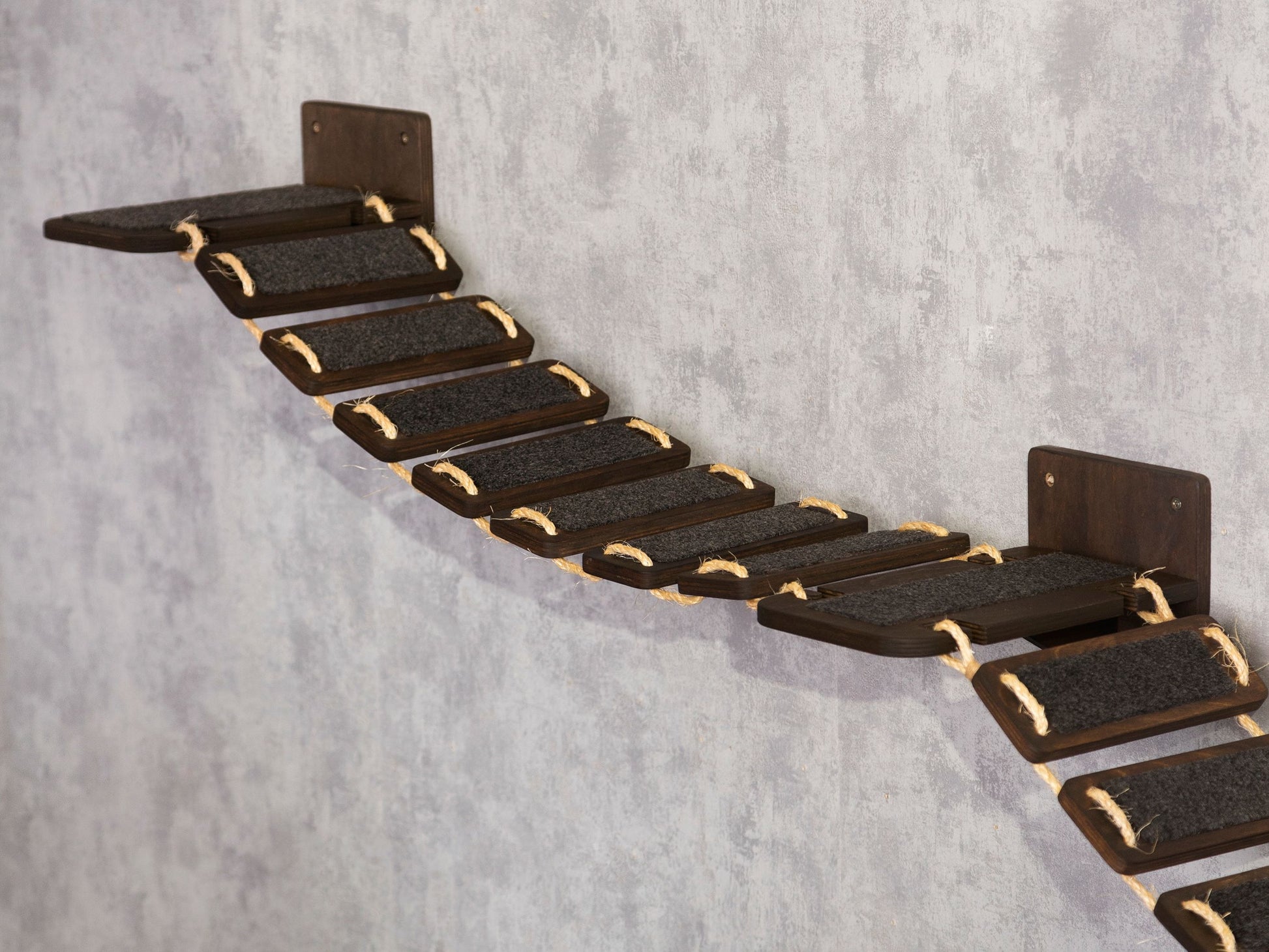 cat wall shelves, pet steps, cat climbing wall, ladder shelf, cat bridge