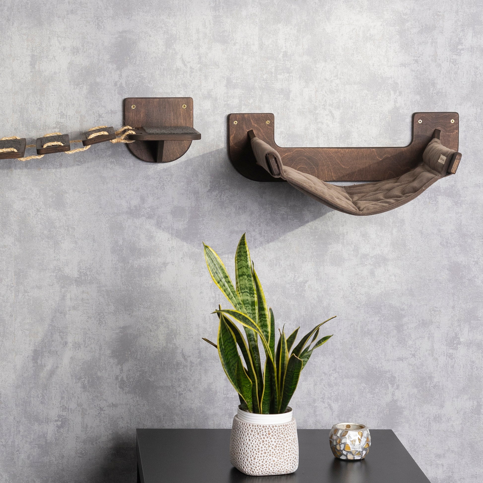 cat hammock, cat bridge - cat climbing wall