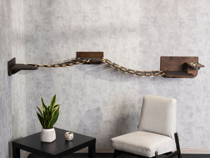 cat stand - cat feeding station, cat bridges, wall shelves, cat shelves for wall