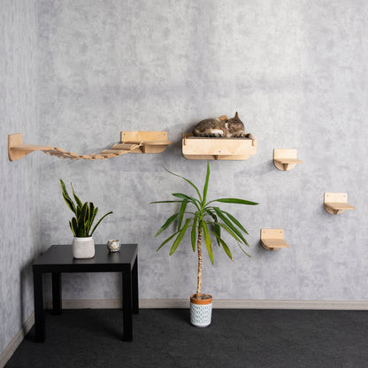 cat sale, cat bed, cat bridge, elevated cat bed, cat shelves for wall, cat steps for wall