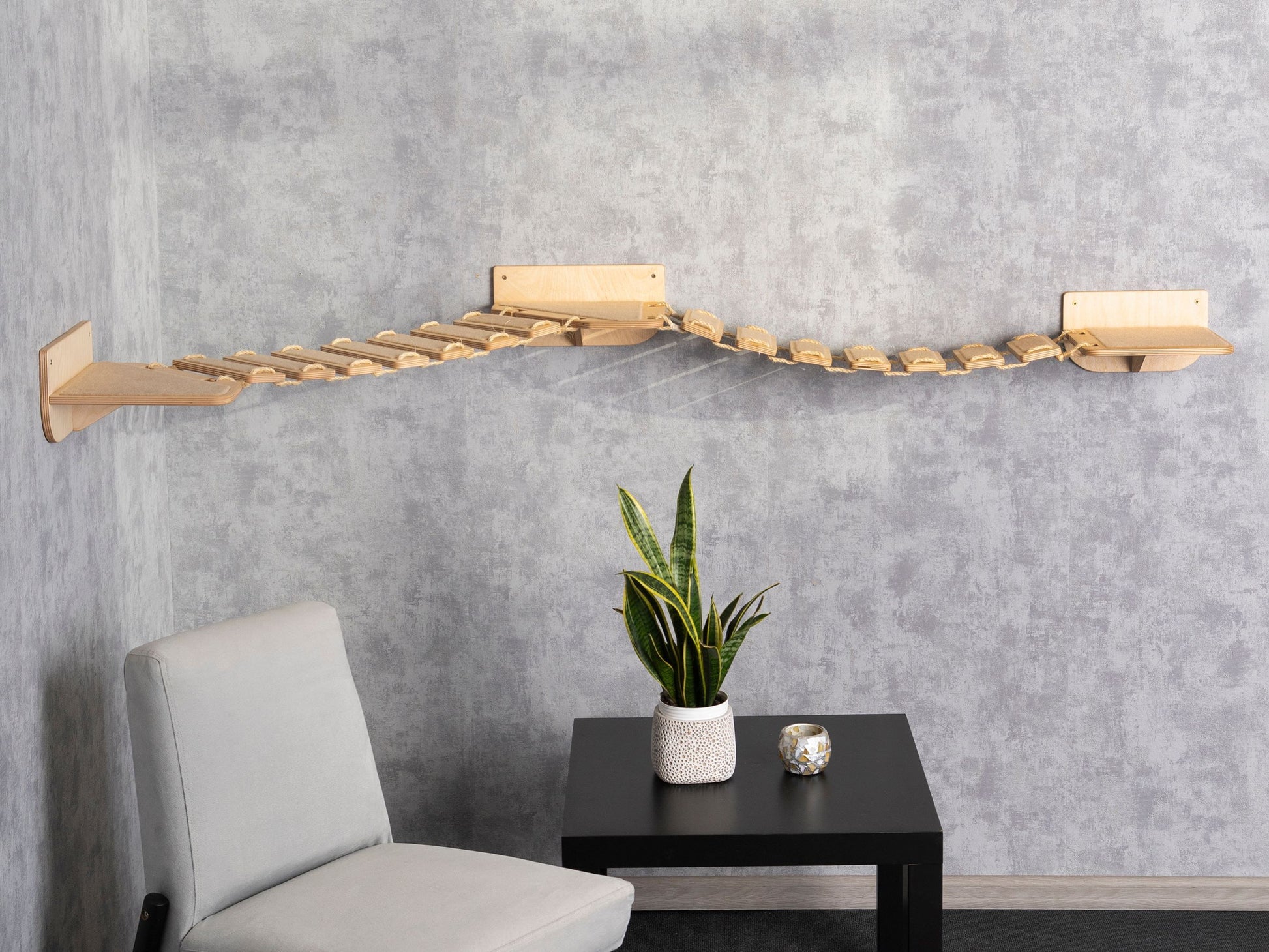 pet stairs, pet steps, cat shelves wall, ladder shelf, cat bridge